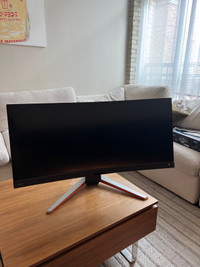 BenQ 34" Ultrawide 1440p144Hz 2ms GTG Curved LCD