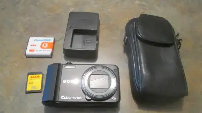 Sony Cyber-shot DSC-H70 16.1MP 10x Optical Zoom Digital Camera -, View more