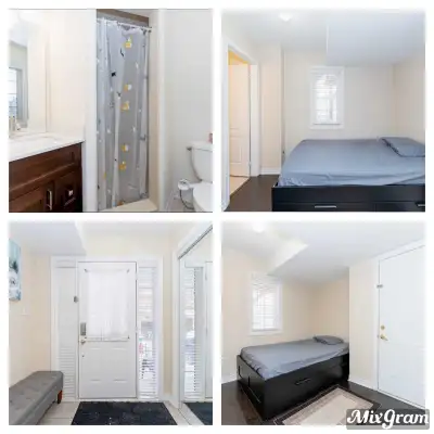 1 room with attached washroom for rent -Brampton