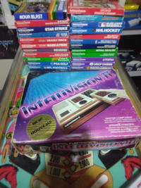 Intellivision system with 23 games