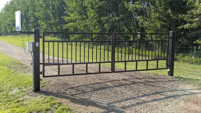 Fully welded and powder coated gates. Stainless shaft openers. Openers are rated for-40 and have a f...