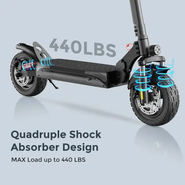 1000W Peak Power, Your Adventure! The Zeus Mate Scooter! in eBike in Grande Prairie - Image 2