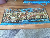Vintage Wildlife Deer Tapestry
