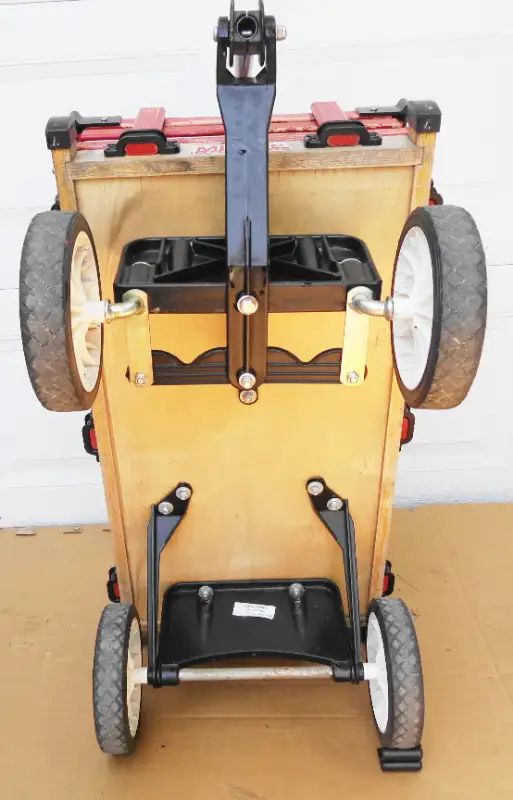MILLSIDE INDUSTRIES EXPRESS KIDS CONVERTIBLE WOODEN WAGON in Toys & Games in Guelph - Image 4