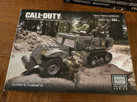 Call of Duty MEGA Bloks Half-Track Ambush set 06827 RARE 