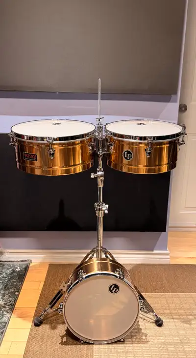 LP 13,14/15” Prestige Seties Bronze Timbales, View more