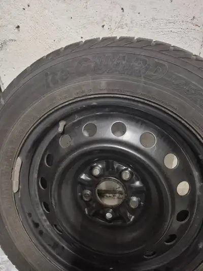 Winter Tire & Rim Package for Sale – $540 OBO Selling a complete set of 4 winter tires and 4 steel r...
