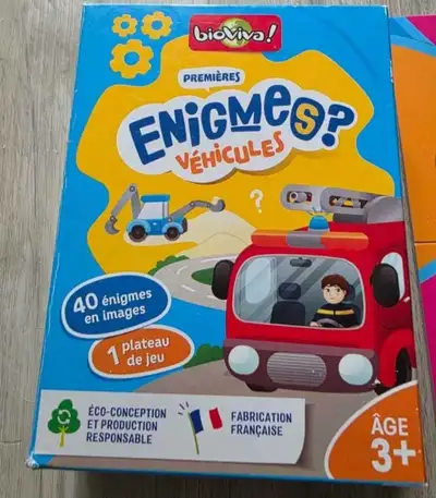 Jeu Bioviva Premières Énigmes Véhicules, View more