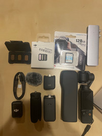 DJI OSMO POCKET 3 CREATER COMBO WITH 128 SSD AND 3 LENS 
