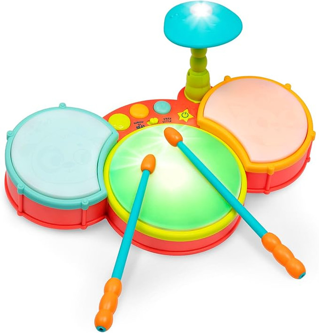 NEW Little Beats Toy Drum Set in Toys & Games in Windsor Region
