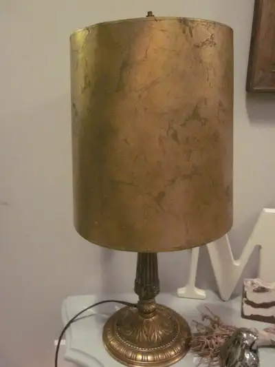 Antique table lamp, View more