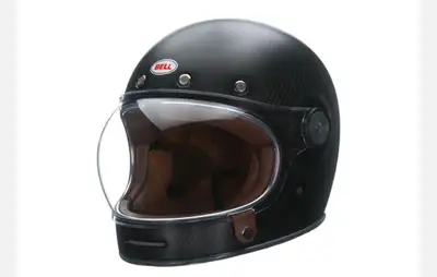 Bell Bullitt Carbon Fiber Helmet Matte Black 2XL Brand New Never Worn Comes with extra shield Bell B...