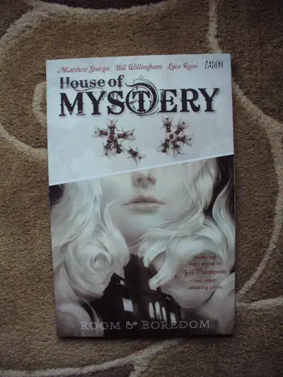 Vertigo graphic novel "House of Mystery: Room and Boredom" in mint/like new condition from a smoke f...