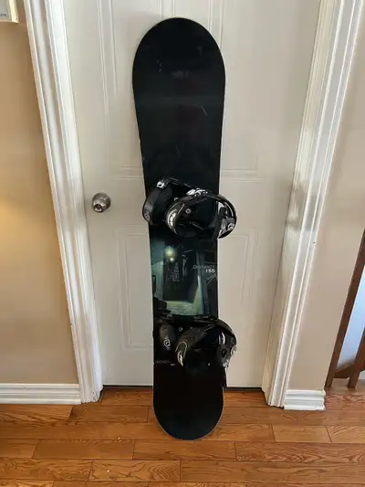 Planche à neige Rossignol District 155cm snowboard with bindings, View more
