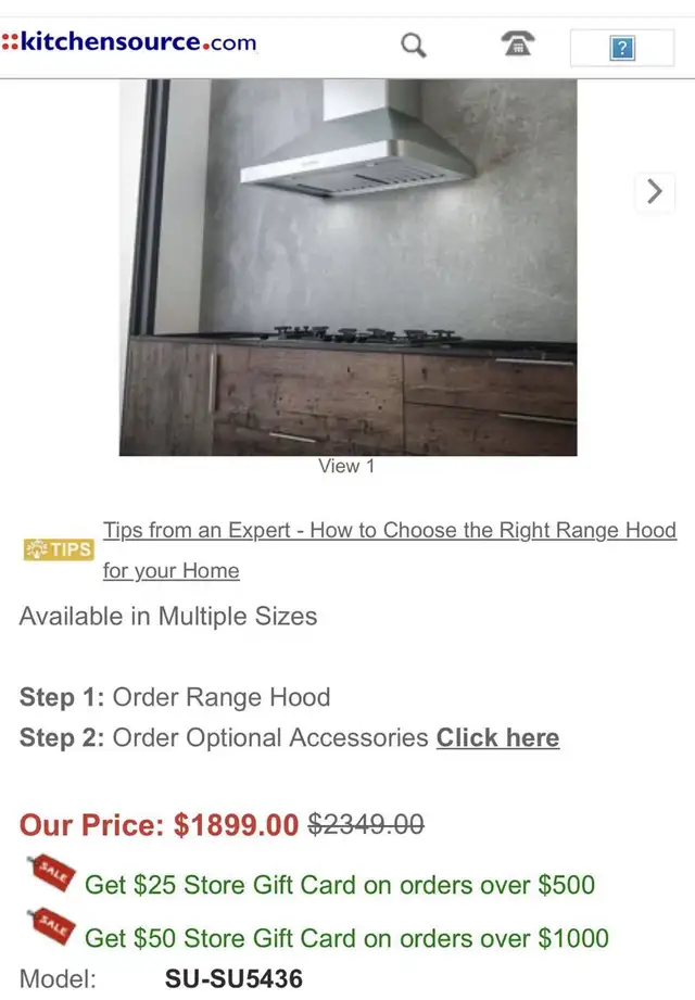 Sirius Su54 wall mount chimney Range hood in Stoves, Ovens & Ranges in Markham / York Region - Image 5