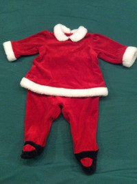 Baby Girl Christmas Outfit, size 6-9 months