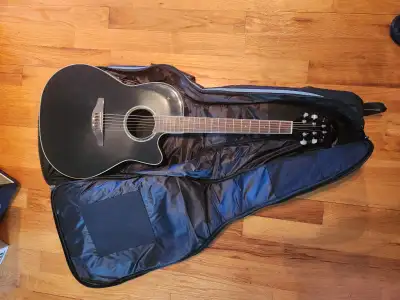 SUPERBE Ovation Noire Shallow Deep W/PU+Gigbag! SHIPS Easily!, View more