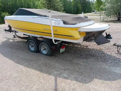 2005 Monterrey. 194FS. 5.0L Volvo GXI. Runs great. Travel and Bimini tarp included. Sunshade include...