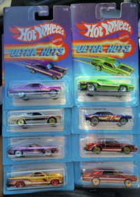 Hot Wheels Ultra Hots Set of 8 1:64 Scake