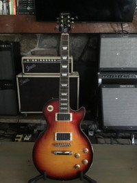 2016 epiphone les paul standard plus top with pickup upgrade