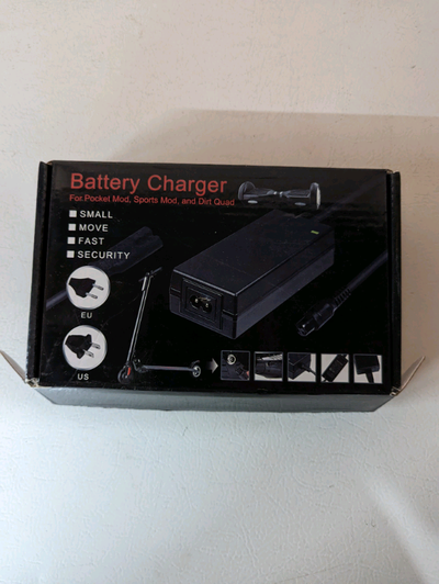 Hoverboard 36V lithium battery charger., View more
