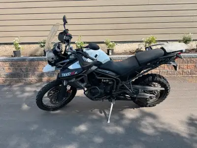 2015 tiger 800 xcx. Not pretty but very reliable. If you need a report you’re welcome to get one I w...