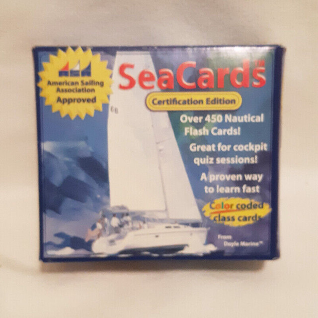SeaCards Certification Edition by Doyle Marine - Flash Cards in Textbooks in Hamilton