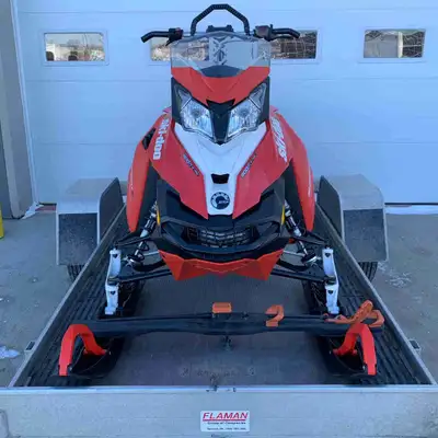 I am selling my 2015 Skidoo Summit 800, a high-performance mountain snowmobile that's ready to carve...