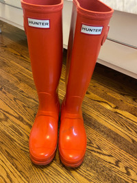 Hunter Boots - Size US 7