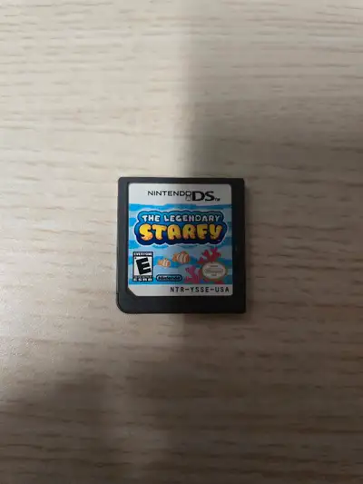 Selling an authentic copy of The Legendary Starfy for the DS
