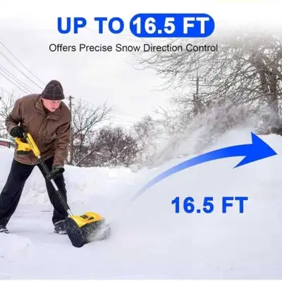 Electric cordless shovel, snow blower , View more