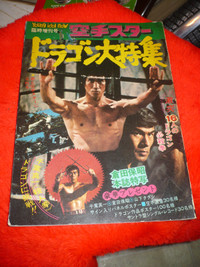 Bruce Lee VERY RARE 1974 Young Idol Now Japanese Magazine!