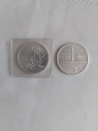 Collectable vintage aluminium coins, View more