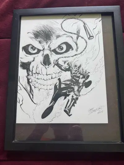 Ghost Rider Illustration, View more