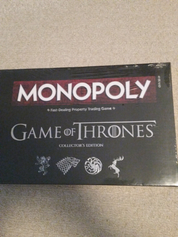 Game of thrones Monopoly Collecters Edition - Sealed  dans Jouets et jeux  à Région de Markham/York
