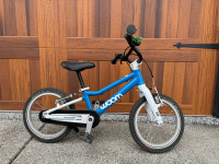 2023 - Woom 2 - lightest bike for kids to start riding 
