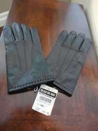The Acton Olde Hide House New Black Leather Gloves  Size XL