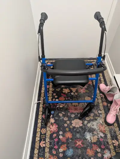 Walker with storage under seat, View more