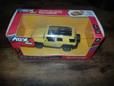 This Alex City diecast SUV features pull-back action and opening doors, making it an exciting additi...