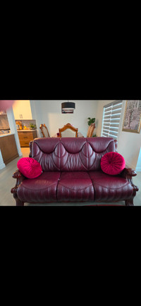 Leather Sofa's for Sale - Moving out sale