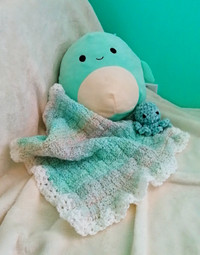 New Handmade knit baby blanket