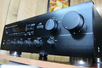 NICE YAMAHA RX-570 PURE STEREO AMP RECEIVER AMPLIFIER  *SERVICED, View more