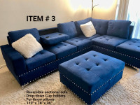 DINETTES / SECTIONAL SOFA SETS - ALL PRICE RANGE IN STOCK