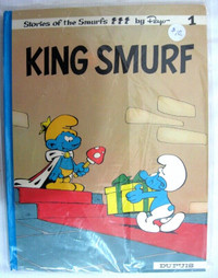 ONE SMURFS COMIC BOOKS ....KING SMURF