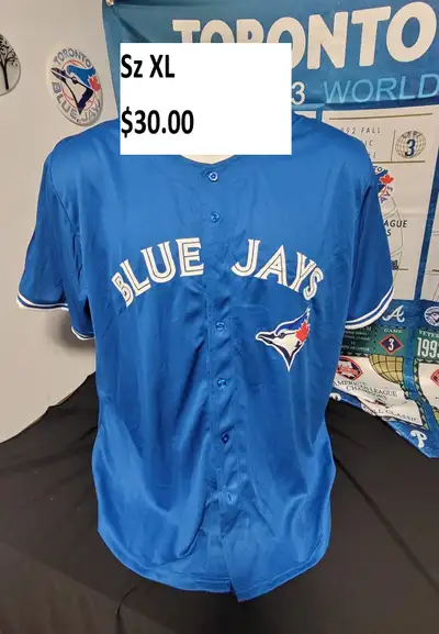 Toronto Blue Jays Pride Sz XL Baseball Jersey, View more