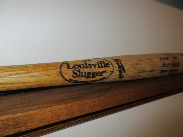 Toronto Blue Jays Willie Greene used broken bat in Arts & Collectibles in St. Catharines - Image 2