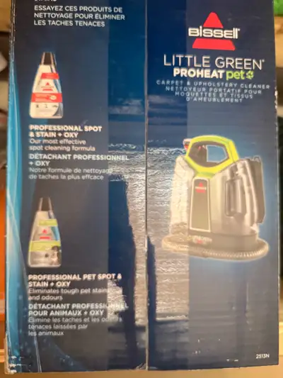  Bissell Little green pro Heat, portable carpet cleaner , View more