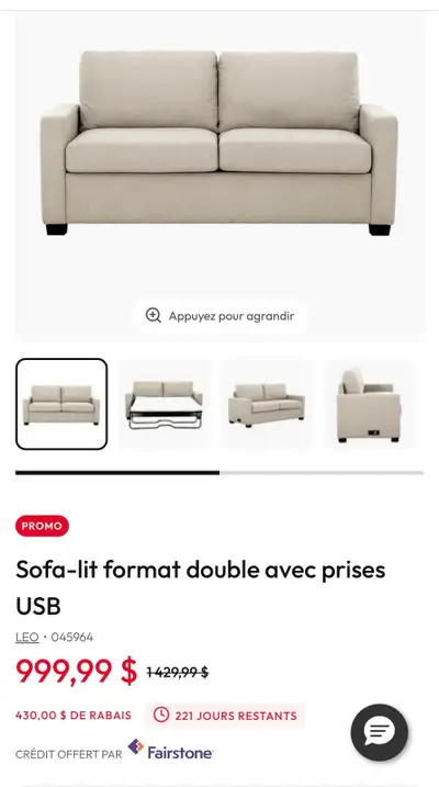 sofa bed , View more