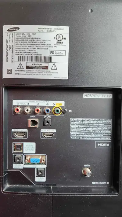 40-inch Samsung TV (HG40NA570LF), View more