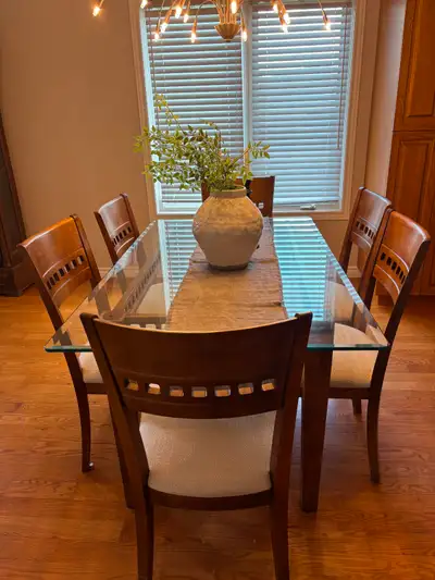 Dining Room Table & 6 Chairs, View more